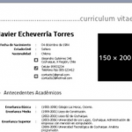 diseño curriculum word plantilla