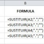 Excel eliminar puntos RUT chileno DJ 2013