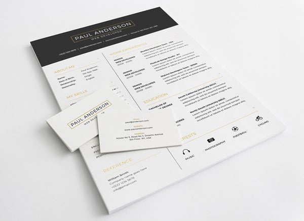 free resume template