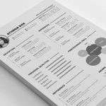 Word: moderna plantilla de Curriculum Vitae para completar