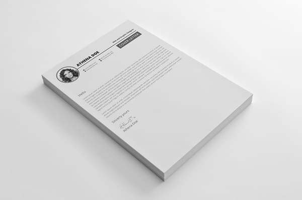 word curriculum vitae para completar portafolio