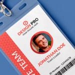 Descarga modelo de credencial para imprimir en PSD