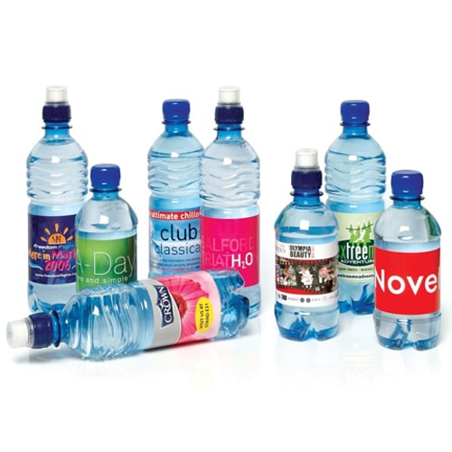 branding corporativo botellas agua
