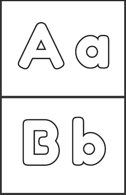 letras del alfabeto para imprimir