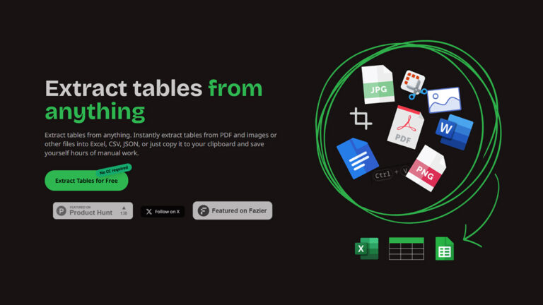 Tablextract.io: extraer tablas de PDF e imágenes en segundos 1 extraer tablas de PDF